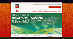 Desktop Screenshot of china-expo.pl